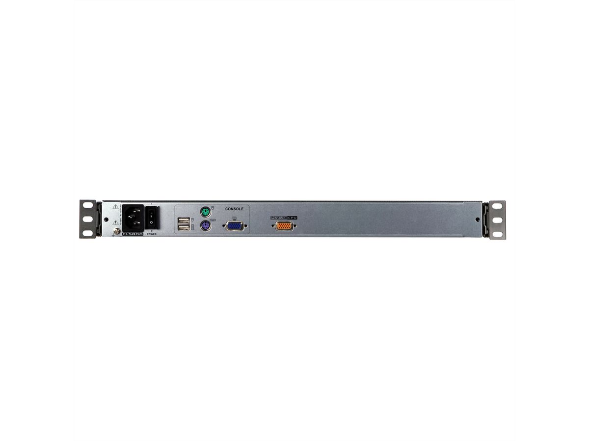 ATEN CL5800N Console KVM, LCD 48cm, VGA, PS/2-USB, port périphériques, DE-Layout