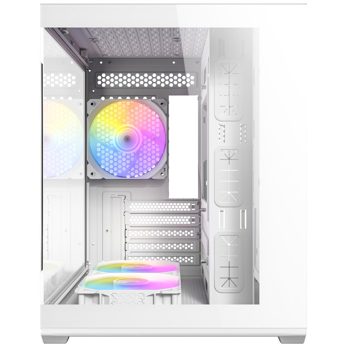 ANTEC CX60M ARGB Boîtier PC Mini Tour Micro-ATX, blanc
