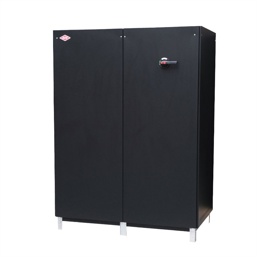 AEC IST7 20kVA - Online Tower USV –  40x 100Ah Batterien – 100 Min. Autonomie bei 100% Last, keine internen Batterien – externer Batterieschrank BB8 mit 40x 100Ah LL