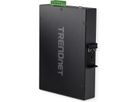 TRENDNET TI-PGM541 Switch Rail DIN industriel PoE+ Gigabit à 5 ports -20° – 65°C, noir