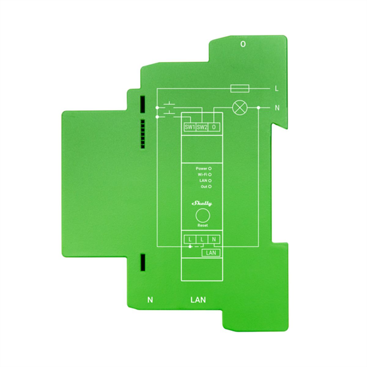 Shelly  Actionneur de variateurPro Dimmer 1PM