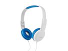 Nedis On-Ear-Kopfhörer mit Kabel, 3.5 mm /Kabellänge: 1.20 m / 82 Db/ Blau