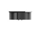 BACHMANN SENSE Edelstahl-Optik 1x CH T13, 1xUSB A/C L=2,0m T12