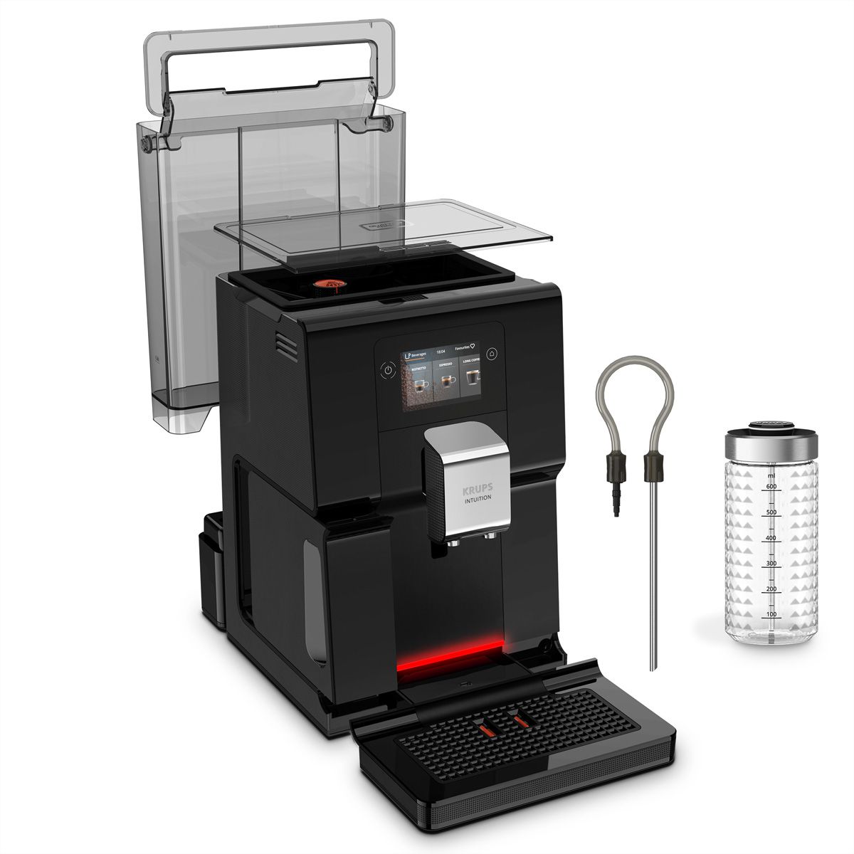 Krups machine à café automatique EA87310, Intuition Preference (réservoir à lait inclus)