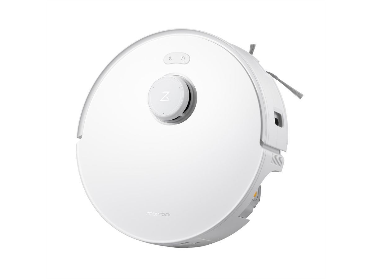 Roborock Aspirateur robot Qrevo Curv 2 FlowX, blanc