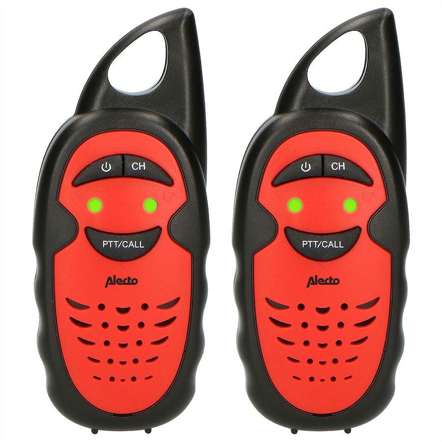 Alecto Walkie Talkie FR-05RD, Rot/Schwarz