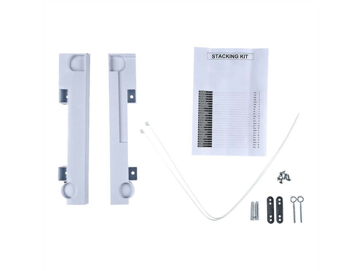 Care+ Protect Kit d'empilage pour Slim, Lave-linge et sèche-linge (40 - 47cm de profondeur)