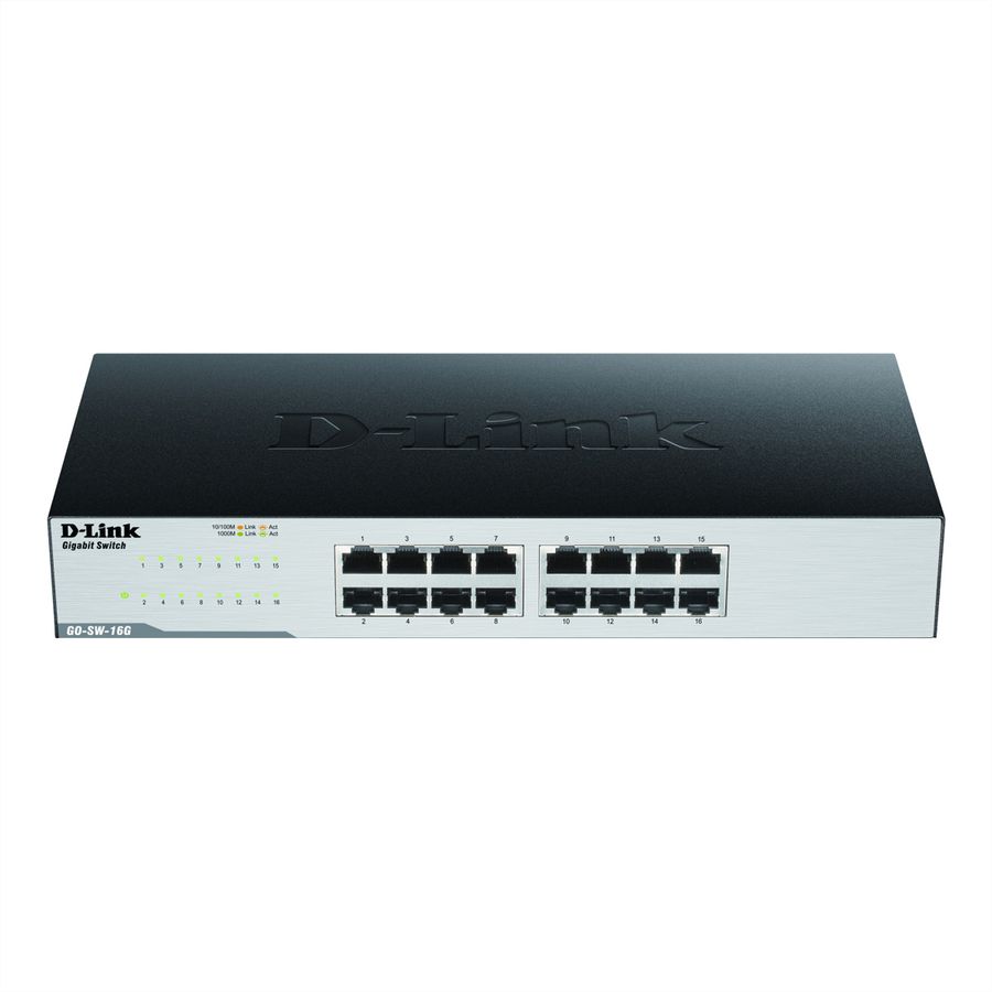 D-Link GO-SW-16G Gigabit Ethernet Switch