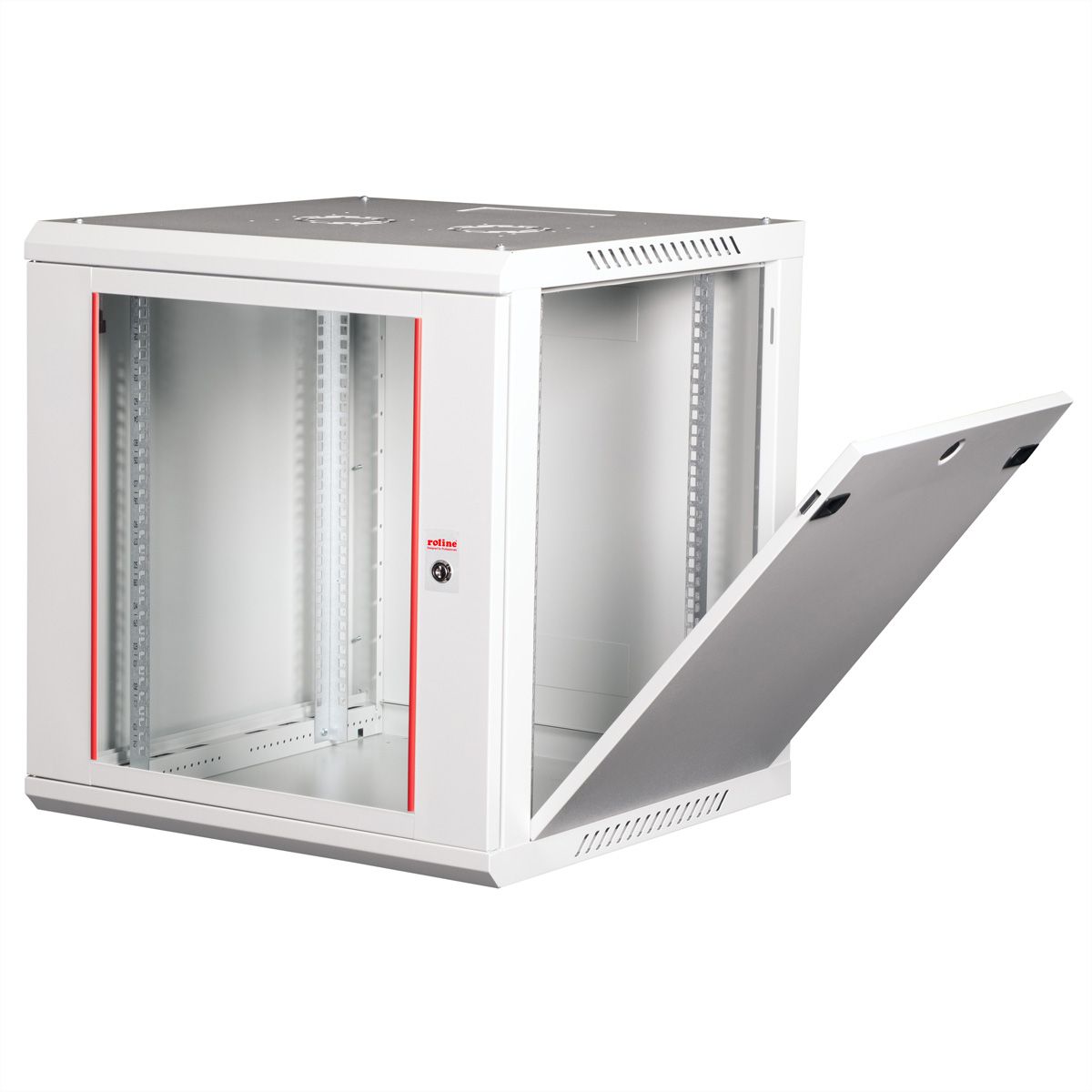 ROLINE 19-Zoll Wandgehäuse Basic Plus 12HE, 600x600 BxT grau