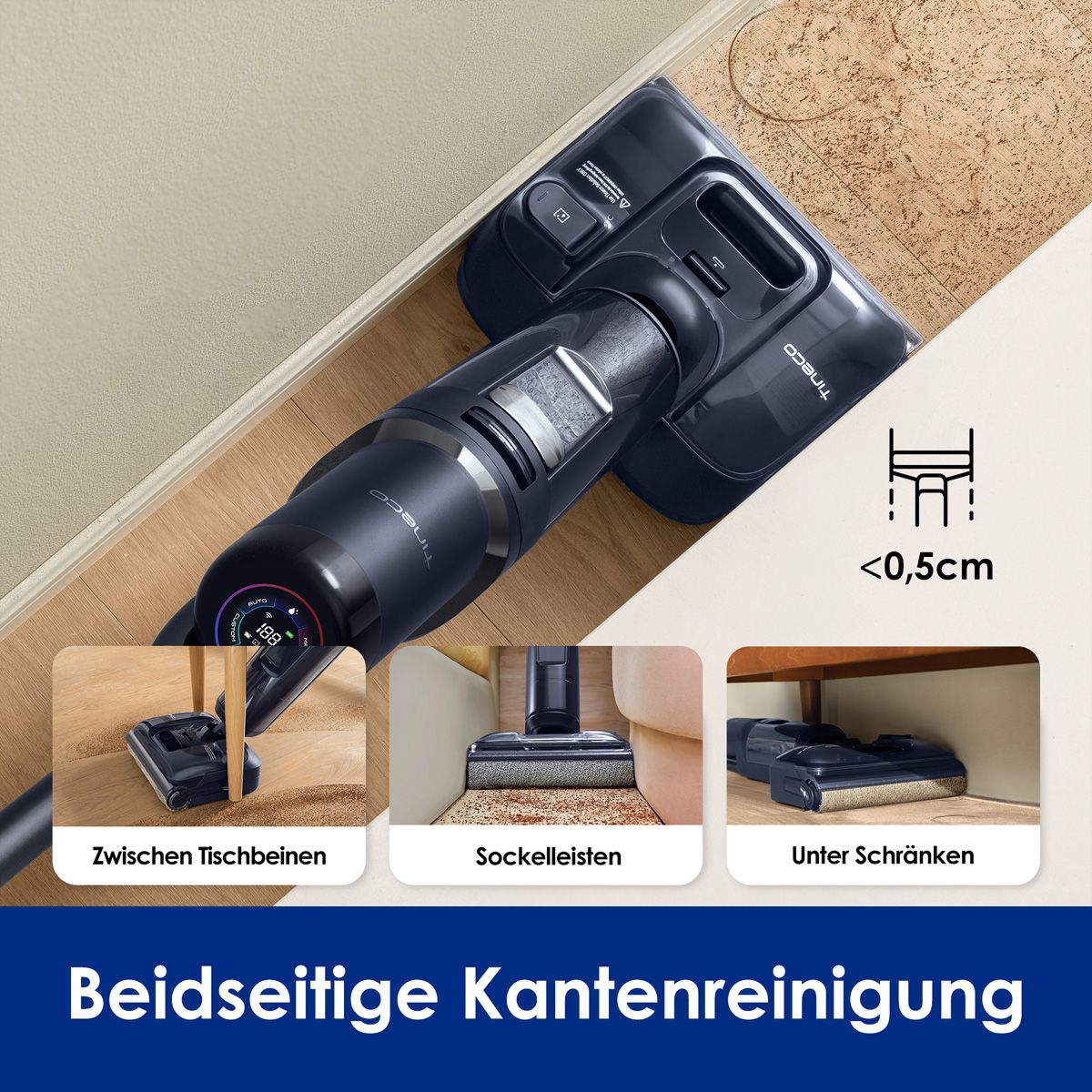 Tineco FLOOR ONE S7 Stretch , Nass-Trockensauger