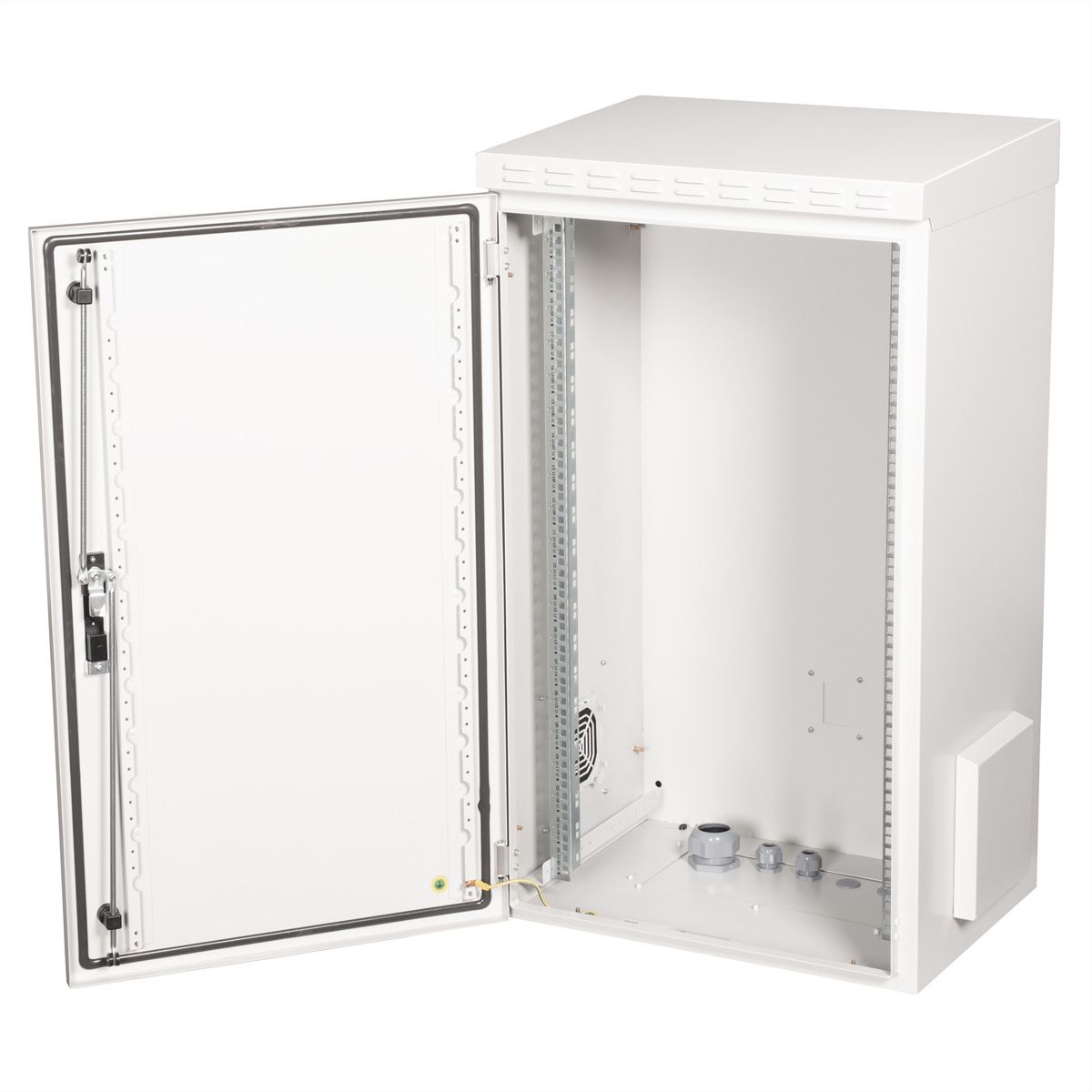 ROLINE 19-Zoll Wandgehäuse Pro 20 HE, 600x450 BxT IP55 outdoor grau