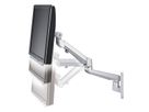 ROLINE LCD-Arm Gasfeder, Wandmontage, Pivot, bis 32 Zoll, bis 8 kg