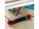 BACHMANN HOOK Indoor 5x contact de protection, plastique, avec interrupteur, 1x16A 5p400V 3Pol. Fuse, 5 m