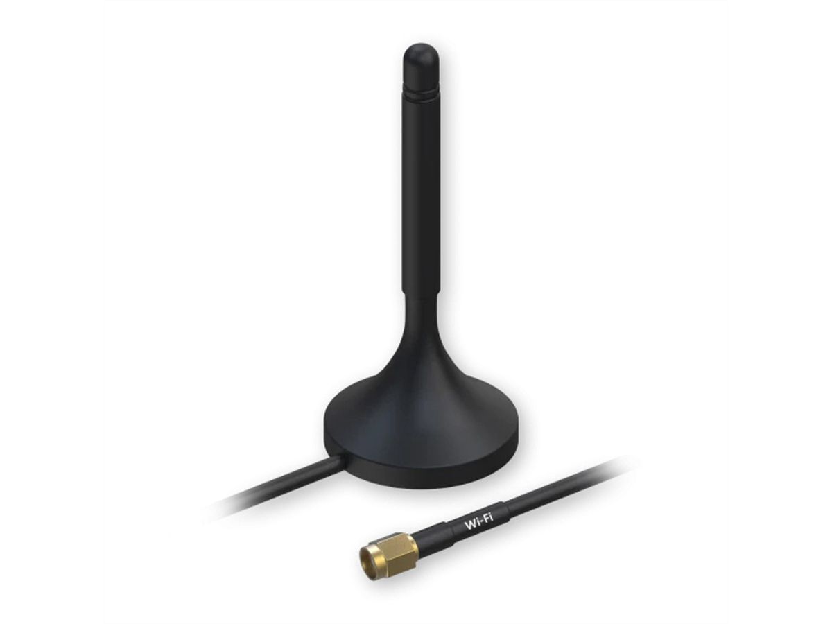 TELTONIKA PR1KRF30 Antenne, WIFI magnétique SMA