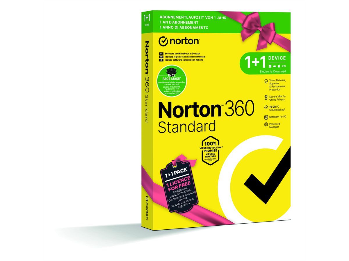 Norton 360 Premium 10 Device, 75GB, 12 Mois