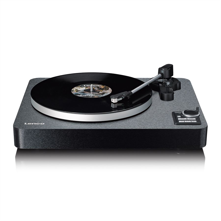 Lenco Platine vinyle LBTA-165BK , MP3-Direktencoding, USB, 33U/min&45U/min