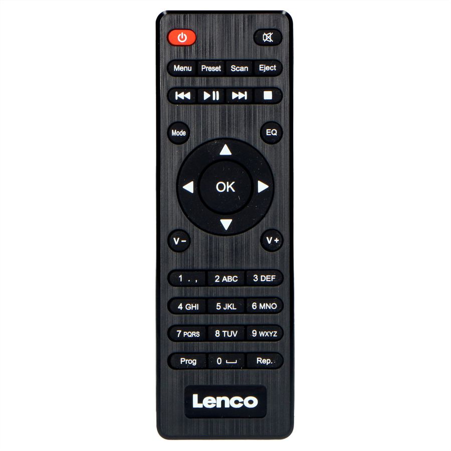 Lenco DAB+ Radio PDR-036WH, noir