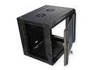 VALUE Armoire murale 9 UH (HxLxP) 500x570x450mm , noir