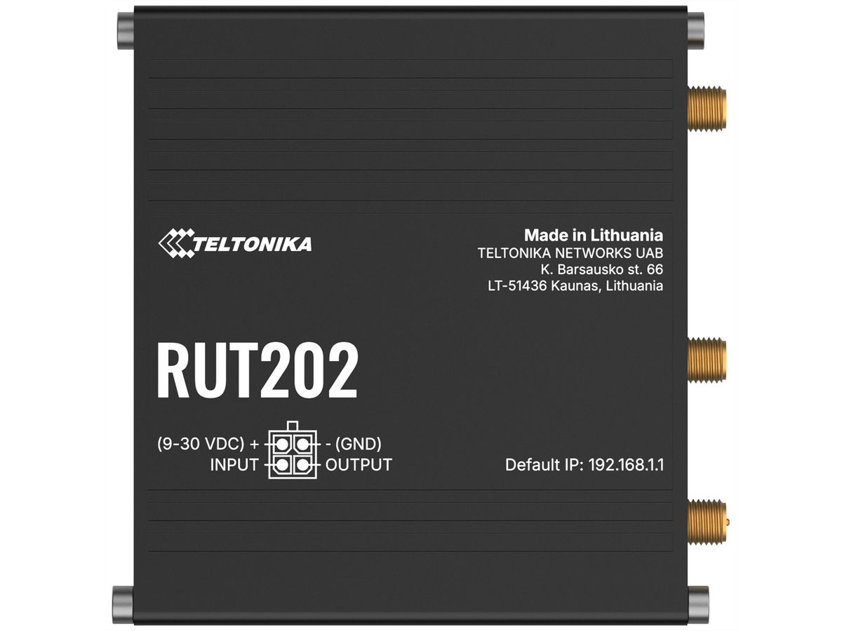 TELTONIKA RUT202 Dual-SIM LTE Router
