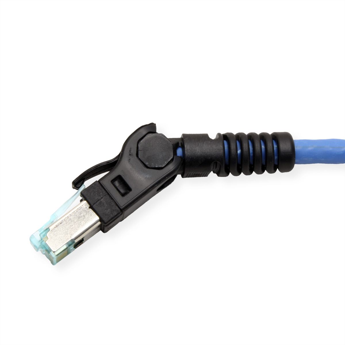 EasyLan VarioBoot Patchkabel Cat.6A, S/FTP, blau, 2 m