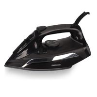 Melissa Dampfbügeleisen 16390057, mit Keramiksohle, schwarz, 2500W