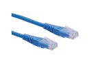 Cordon ROLINE Cat.6 (Classe E) UTP, bleu, 0,5 m