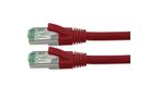 ROLINE RM Cordon Cat.6A S/FTP(PiMF), rouge, 1,5 m