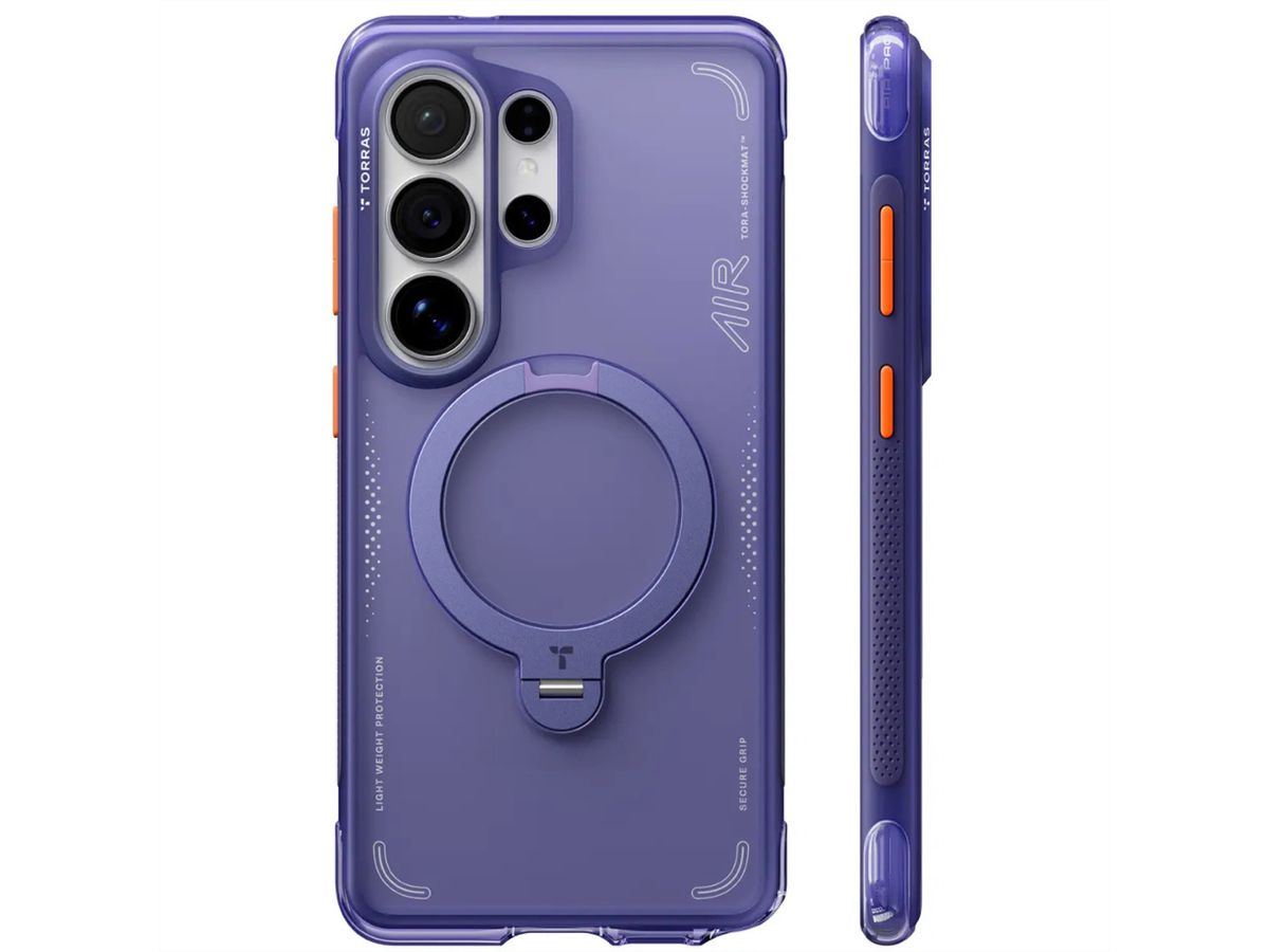 Torras Ostand Q3 Air Case, Galaxy S26 Ultra, violet, violet