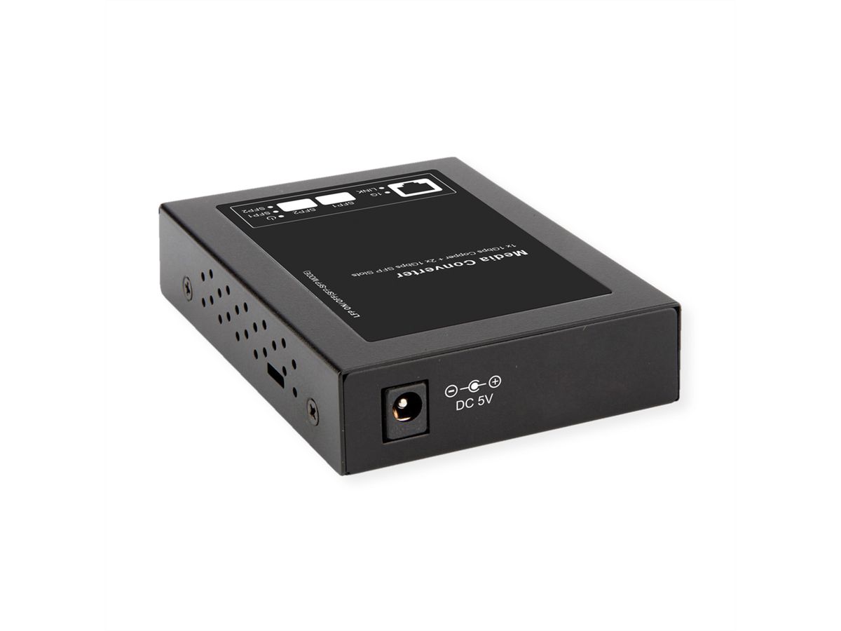 ROLINE Gigabit Konverter, RJ-45 - Mini-GBIC