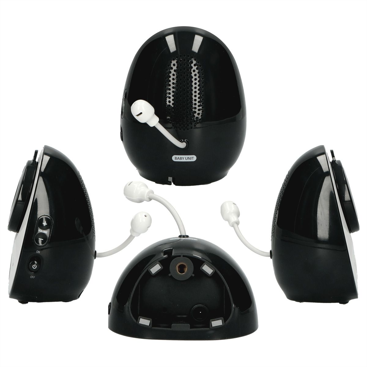 Alecto DVM-150C - Caméra supplémentaire pour DVM-150,, Blanc, anthracite