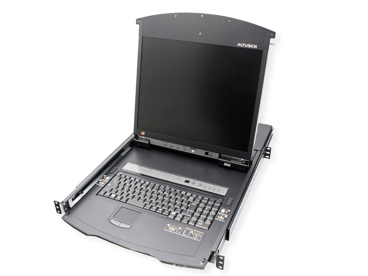 ATEN KL1508AiN 48cm LCD IP-KVM 8-Port, CH-Layout