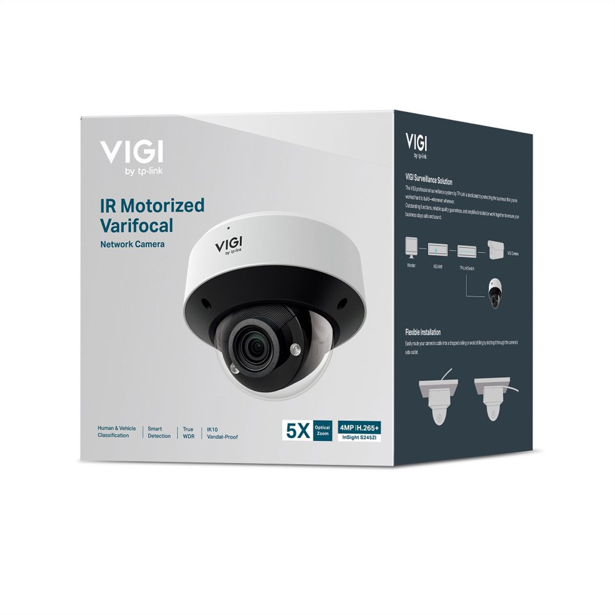 TP-Link VIGI InSight S245ZI Dome-Kamera 4 MP, 29.6-102°, IR-LED 60m