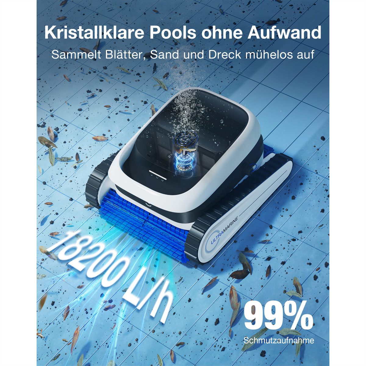 Ecovacs Poolroboter P1 Ultramarine