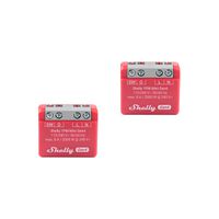 Shelly Acteur de switch 1PM Mini Gen4 (2 pièces)