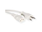 Câble d'alimentation VALUE (CH), blanc, 1,8 m