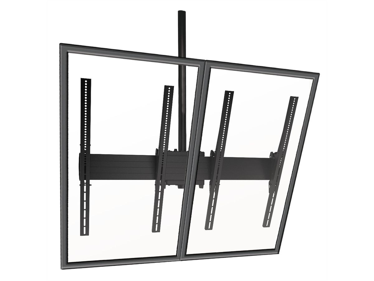 Chief Projektor Winkeladapter CPA330, Deckenplatte mit seitlichem Versatz, schwarz