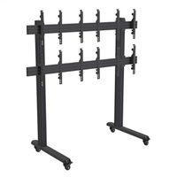 Hagor support mural HA-VWT 3 x 2 Portrait, Videowall-Trolley, noir