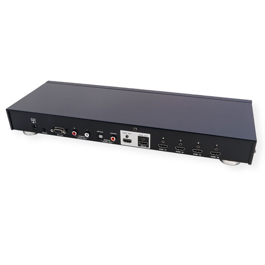 ATEN VS482 Commutateur HDMI True 4K à 4 ports, avec deux sorties