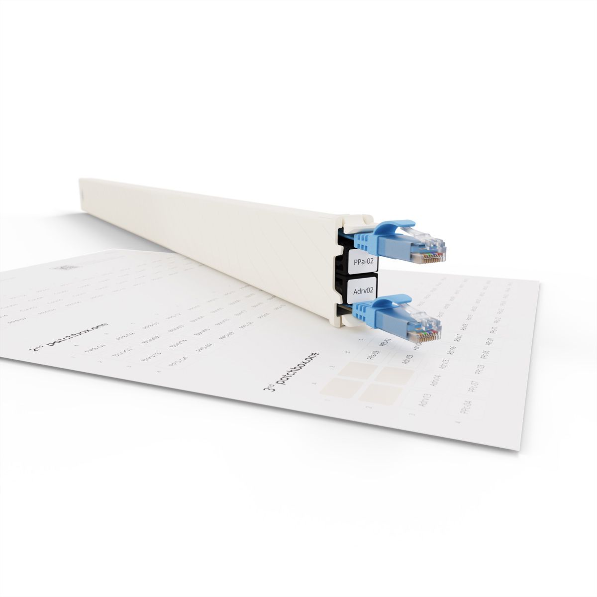 patchbox.one Étiquettes d'identification 432 autocollants imprimables