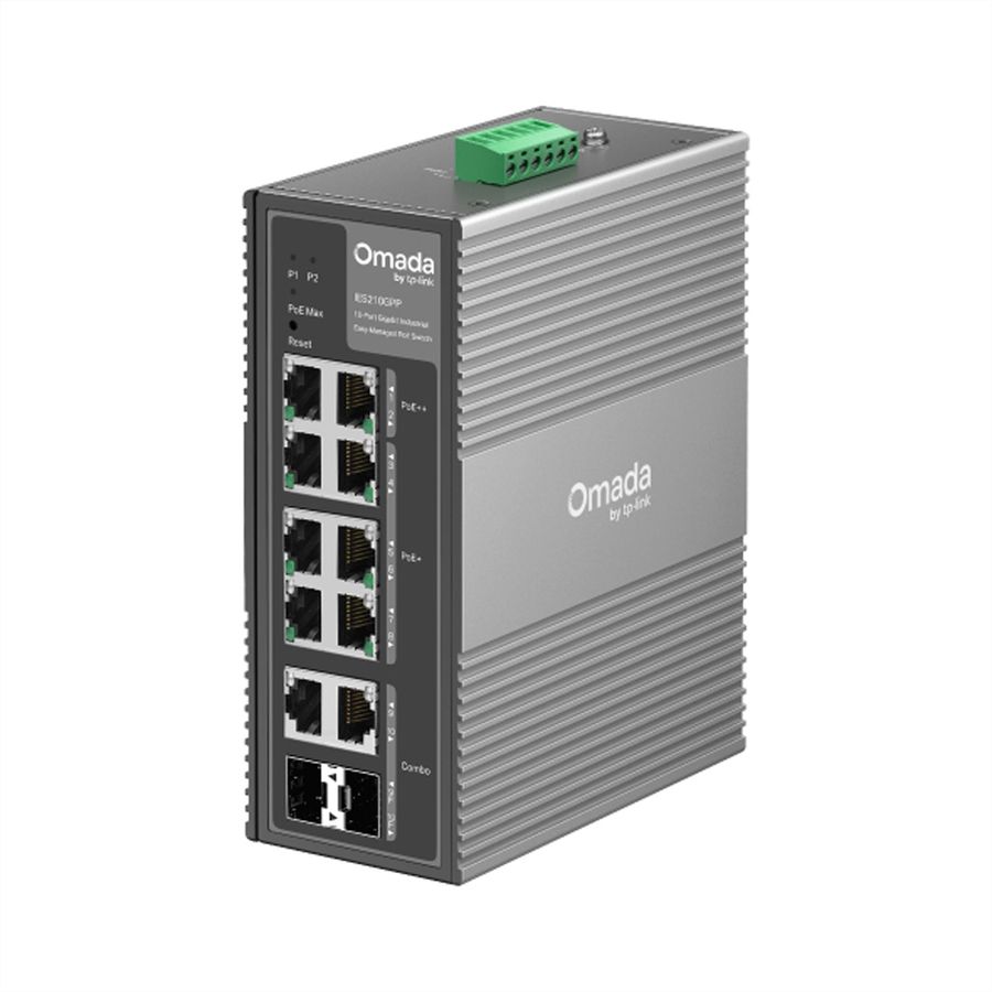 TP-Link IES210GPP Omada PoE+ Switch 10 Port