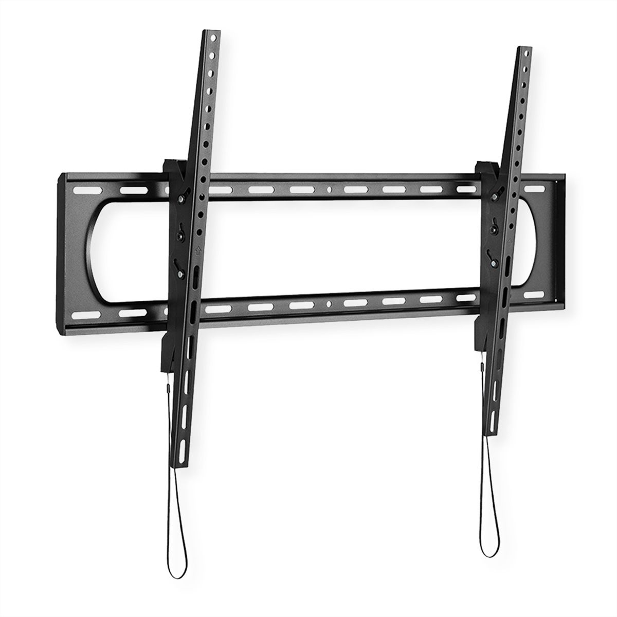 VALUE Support mural TV, distance murale de 80 mm, inclinable, 60–120 pouces, jusqu'à 120 kg