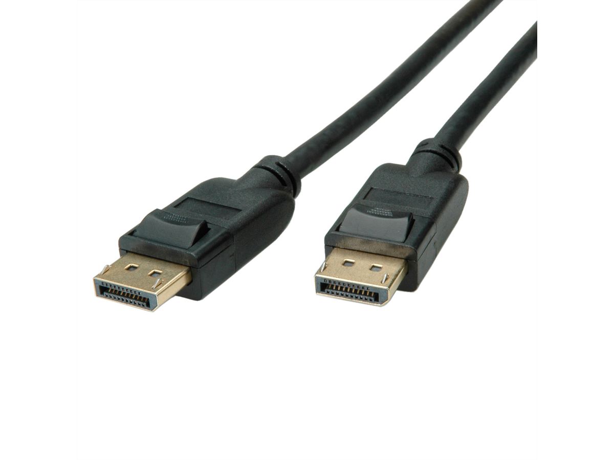 ROLINE GREEN Câble DisplayPort v1.4, DP M - DP M, noir, 5 m