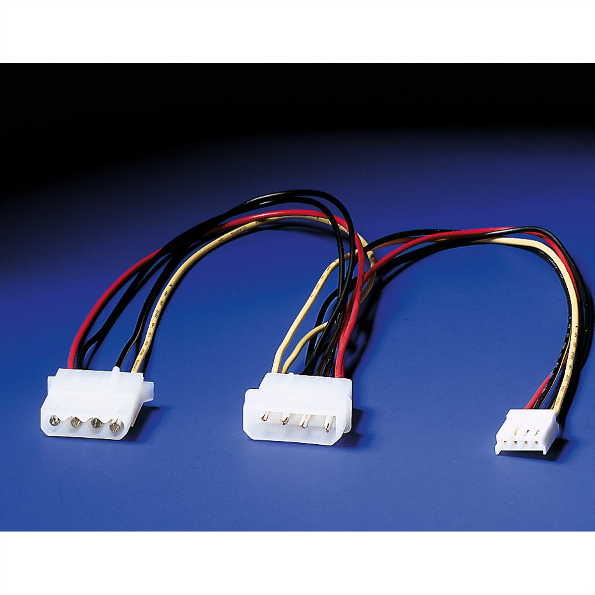 ROLINE Y-Kabel 4 pol. HDD / 4 pol. HDD  + 4 pol. FDD, 0,3 m