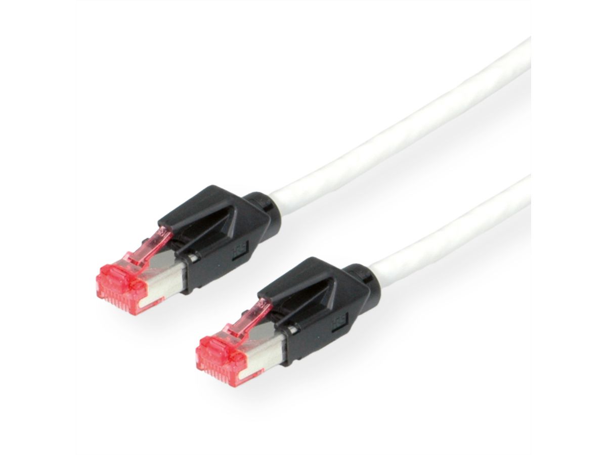 DRAKA Patchkabel Kat.6 (Class E) HP-FTP, UC400, LSOH, grau, 2 m