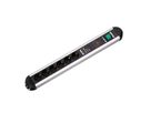 BACHMANN PRIMO Bâti de prises 6x contact de protection, protection totale de l'appareil Interrupteur, 1,75 m