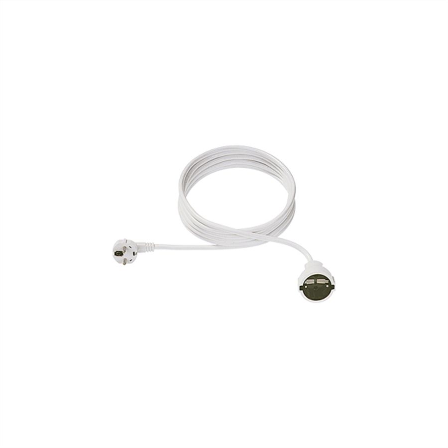 BACHMANN Extension cable, Schutzkontakt 230V 2m weiss