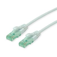 ROLINE RM Patchkabel Cat.6A UTP, grau, 1 m