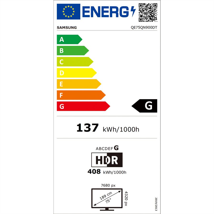 Samsung TV 75" QN900D Series