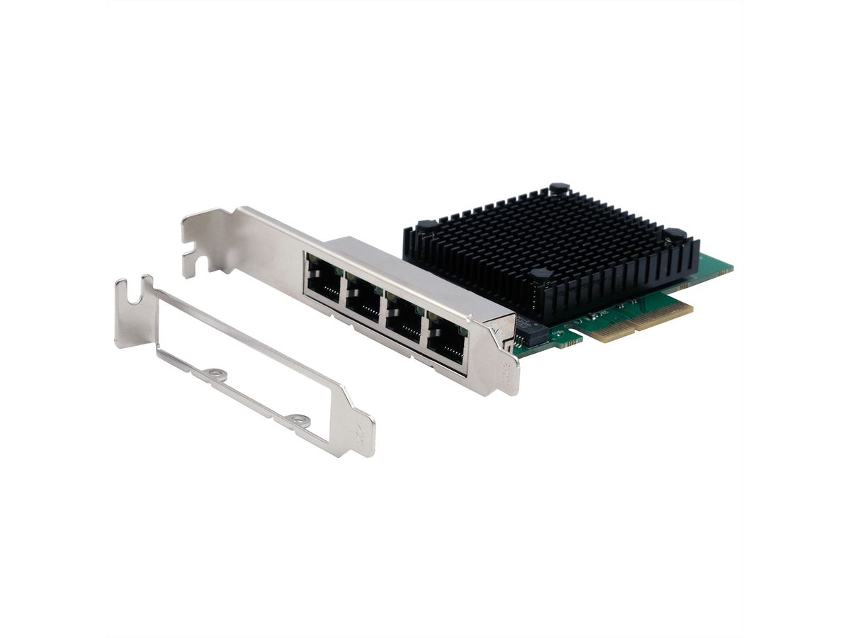 EXSYS EX-60114 Carte PCIe 4 ports 2.5Gigabit