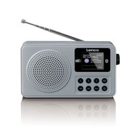 Lenco kompaktes DAB+ Radio PDR-034, FM/BT/AUX-In, Akku